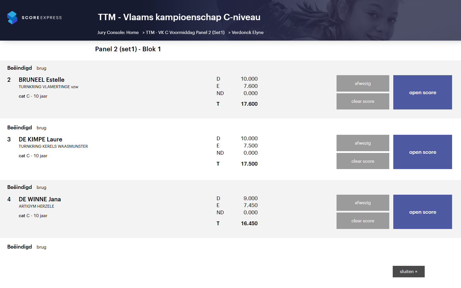 Voorzitter oefeningen